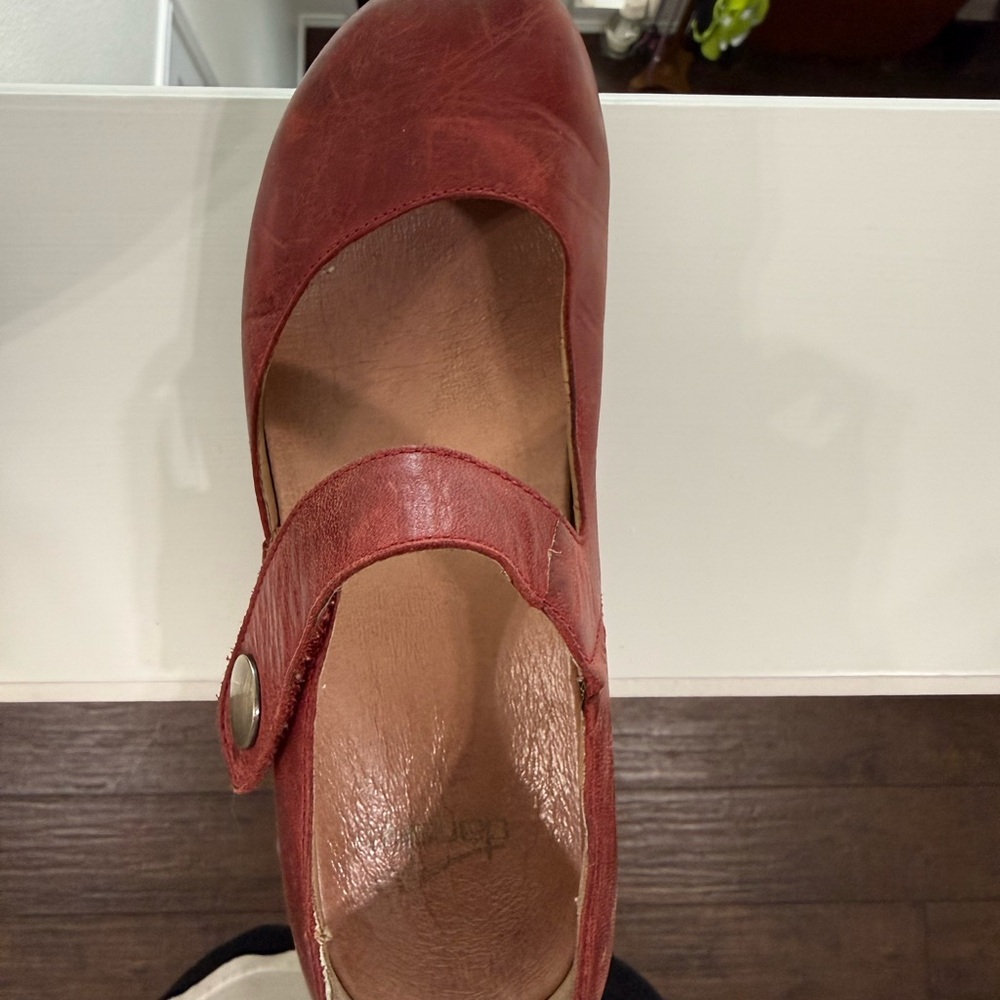 Red Dansko Clogs - Picture 4 of 8